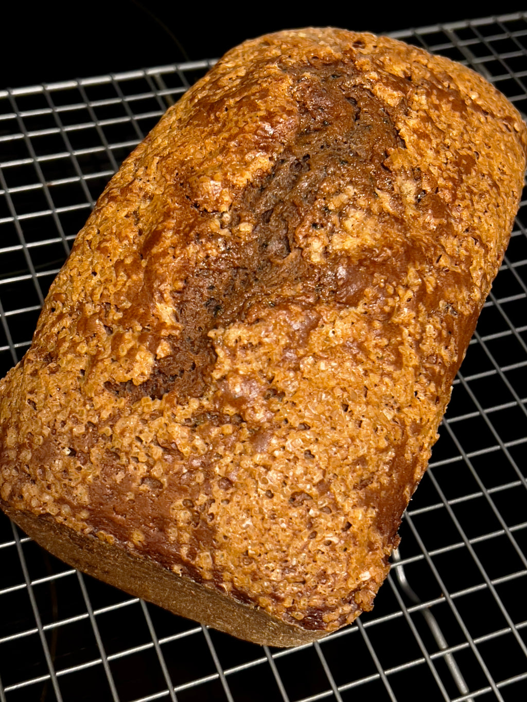 Nutella & Blueberry Banana Bread