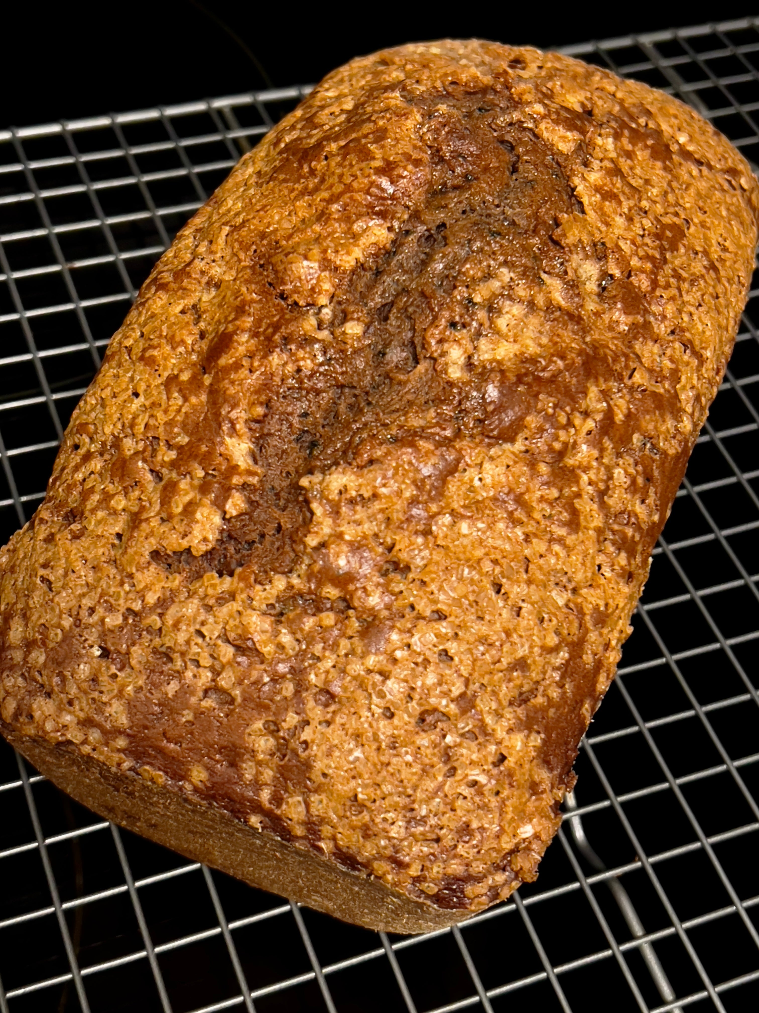 Nutella & Blueberry Banana Bread