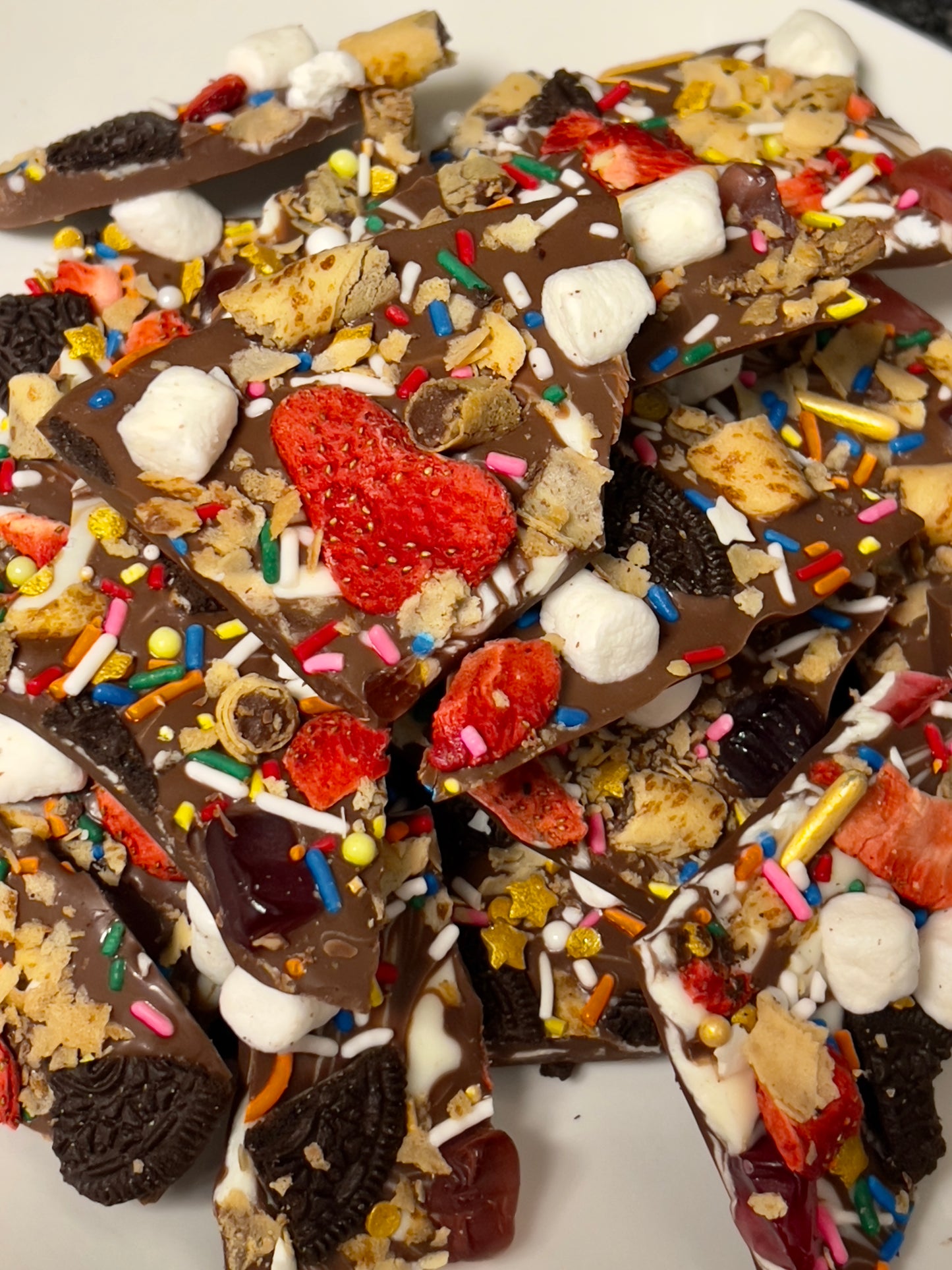 Mason's Anything Goes Chocolate Bark