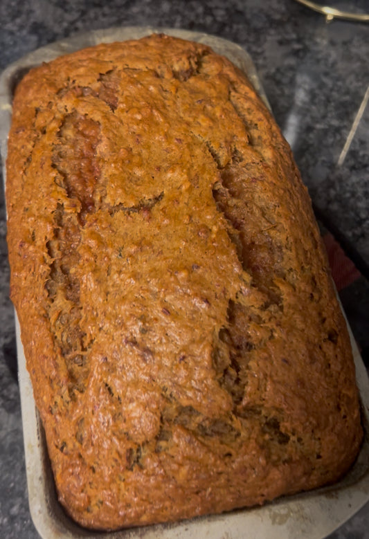 Beet & Carrot Banana Bread