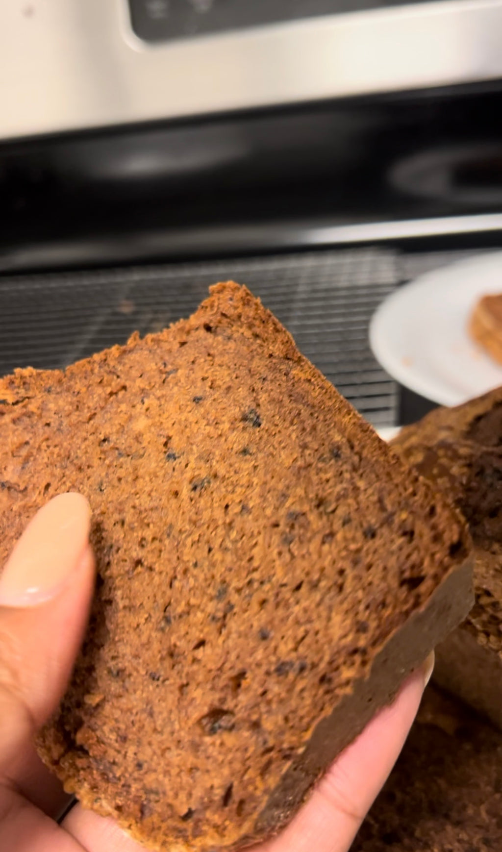 Nutella & Blueberry Banana Bread