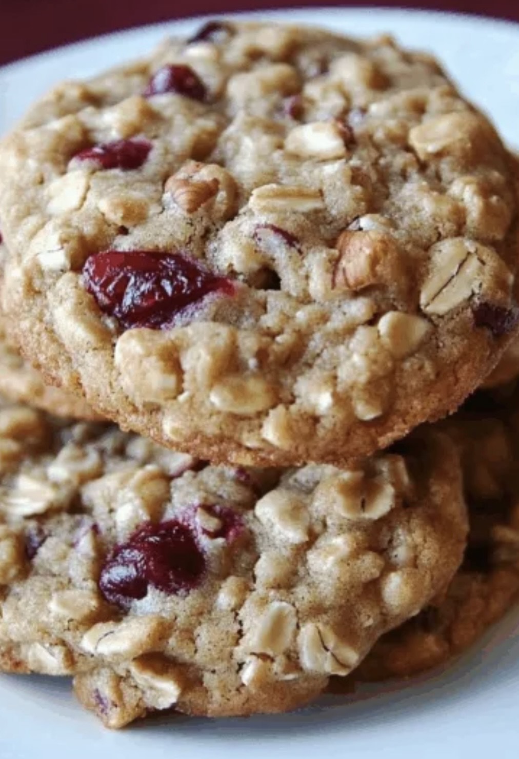 "Sugar-Free" Cranberry Blueberry Pecan Oatmeal