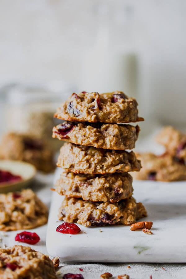 "Sugar-Free" Cranberry Blueberry Pecan Oatmeal